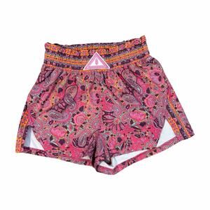 Free People Movement Next Round Paisley Shorts | Size XS